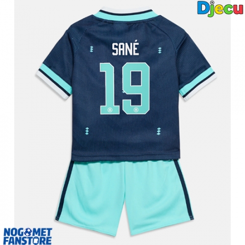 Njemačka Leroy Sane #19 Gostujuci Dres za djecu SP 2026 Kratak Rukav (+ Kratke hlače)